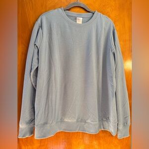 Stars Above Sky Blue Fleece Crewneck